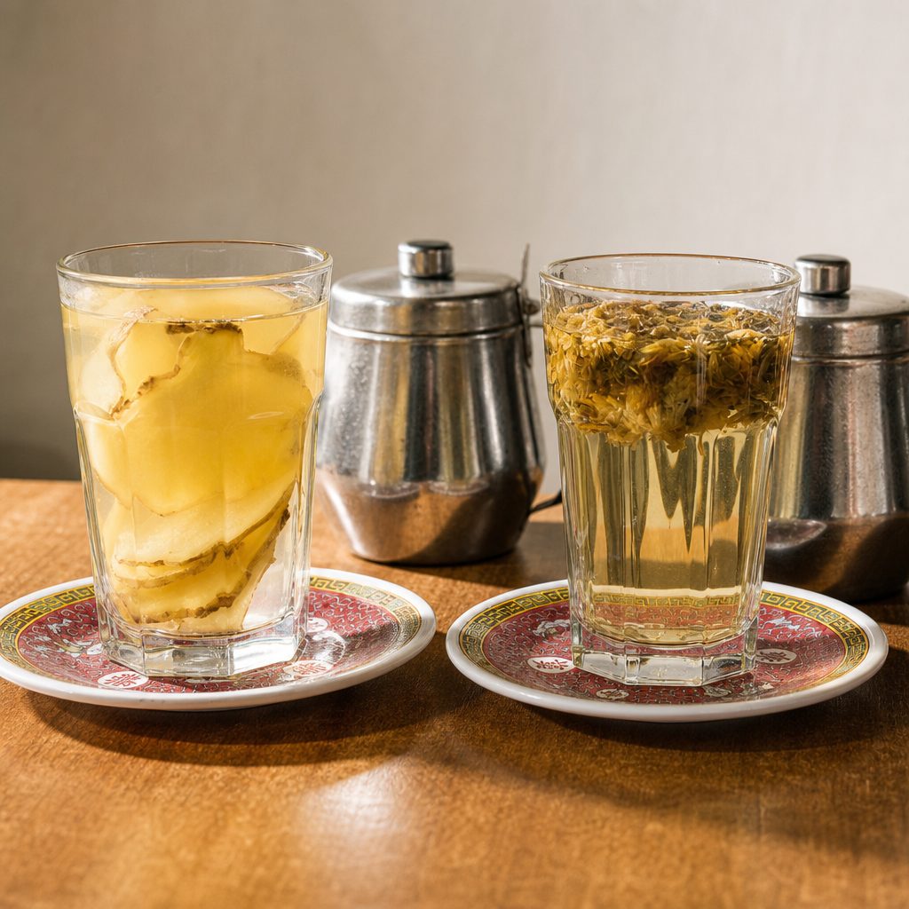 Tra Nong – Fresh Hot Tea.