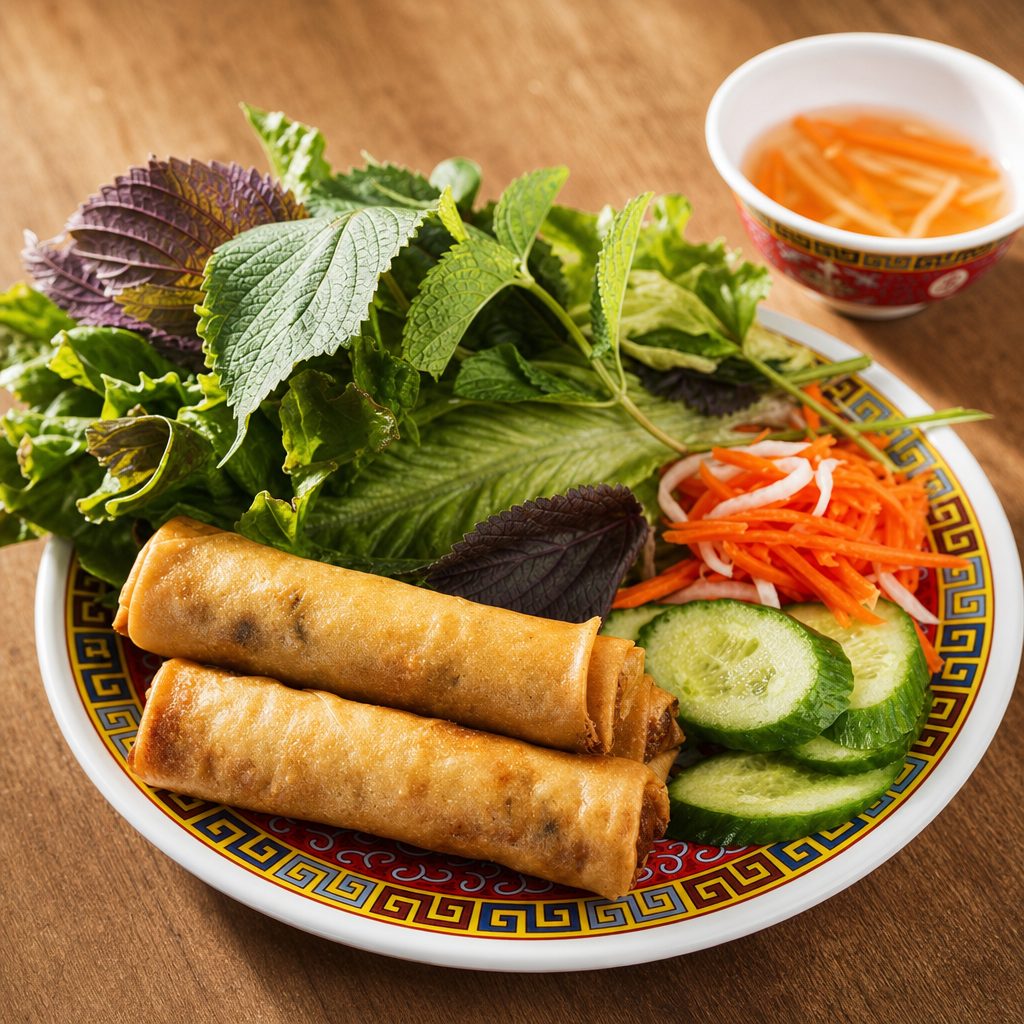 Cha Gio Chay – Vegetarian Egg Rolls.