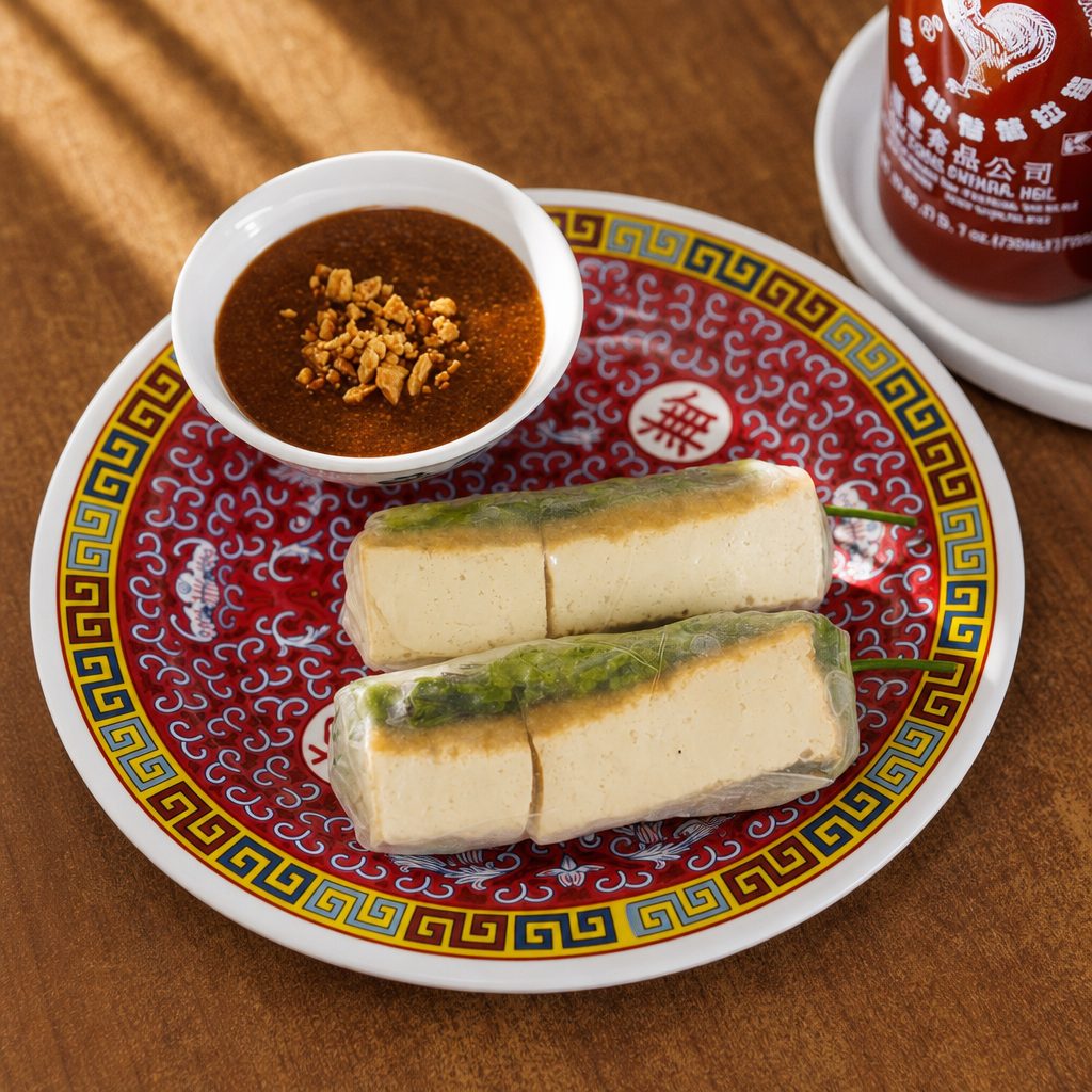Goi Cuon Chay – Vegetarian Spring Rolls.